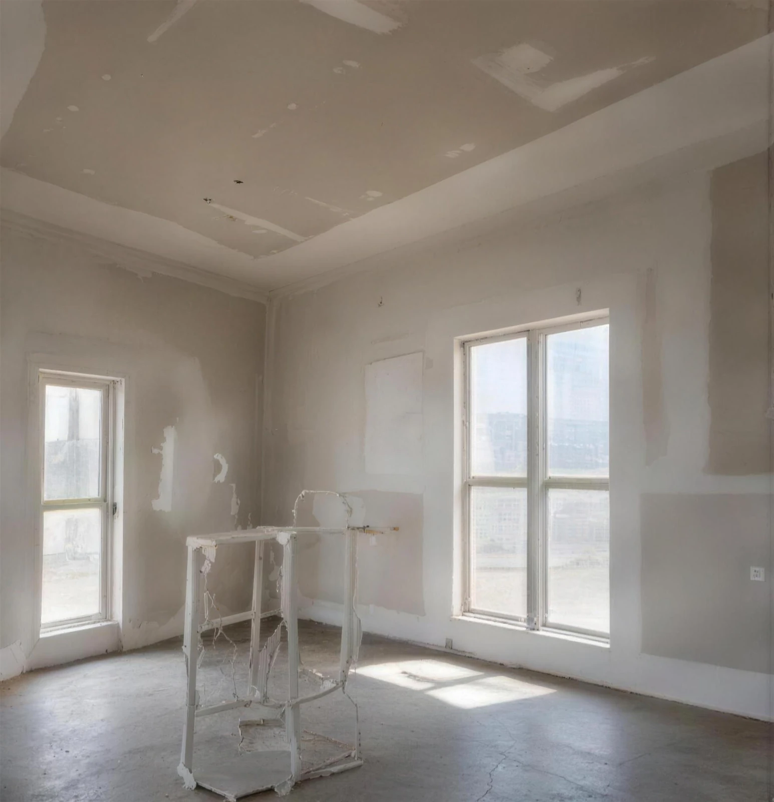 Interior plasterboard scene from the company brochure